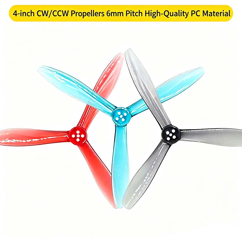 Fpv Drone Propeller - TMOTOR T4944 4-blads 4-inch voorwaartse/achterwaartse propeller
