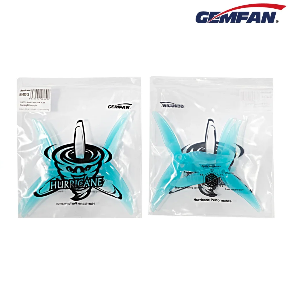 Fpv Drone Propeller - 10 paar (10CW + 10CCW) Gemfan