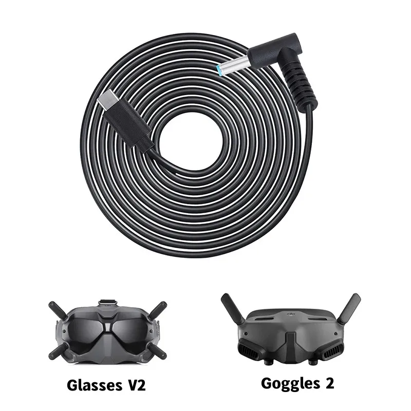 Fpv Drone Goggles - Oplaadkabel Type-C poort met PD ondersteuning