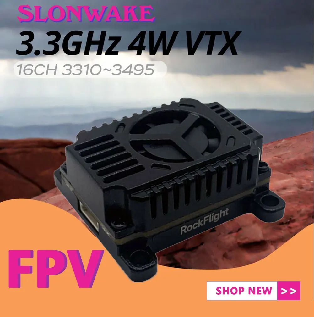SLONWAKE FPV 3.3G 16CH 4000mW  - Fpv Drone Vtx recensie en prijs