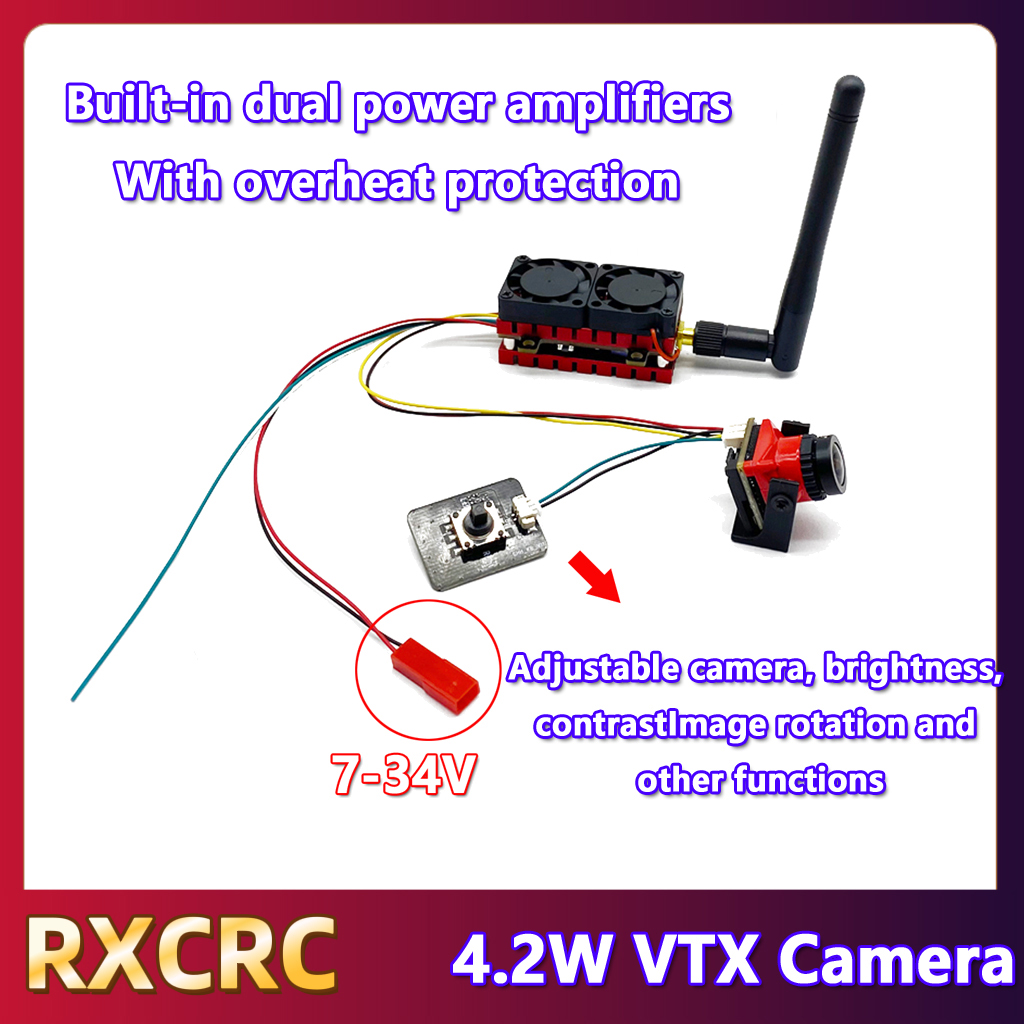 RXCRC 5.8G 48CH 4.2W High Powe - Fpv Drone Vtx recensie en prijs