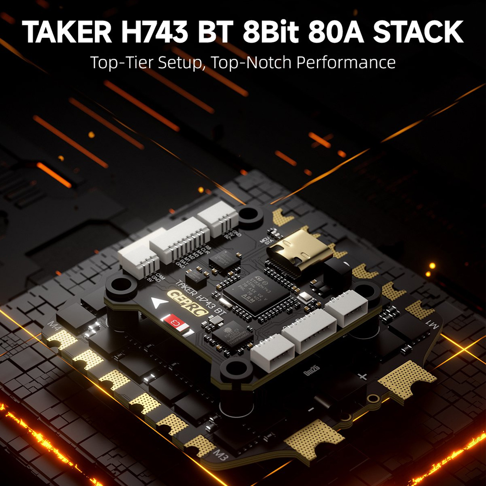 GEPRC TAKER H743 BT 8Bit 80A S - Fpv Drone Esc recensie en prijs