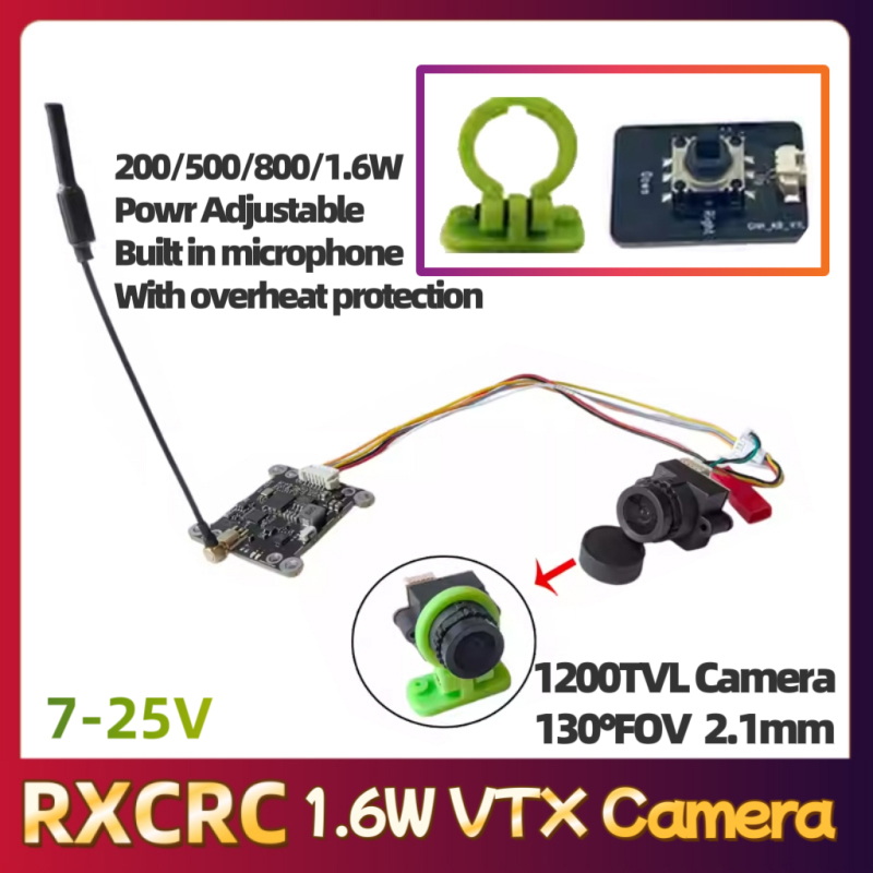 RXCRC 5.8G Module 48CH 1.6W VT - Fpv Drone Vtx recensie en prijs