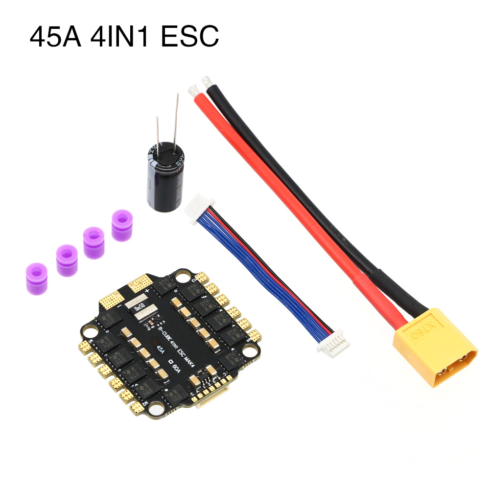 UAngel 4IN1 45A 60A ESC BLHELI - Fpv Drone Esc recensie en prijs