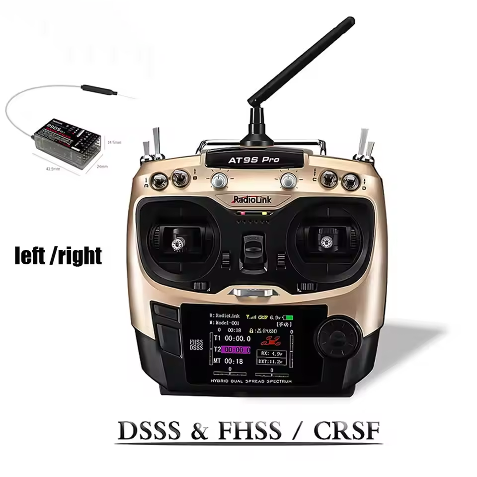 Radiolink AT9SPro 12CH 2.4G DS - Fpv Drone Transmitter recensie en prijs