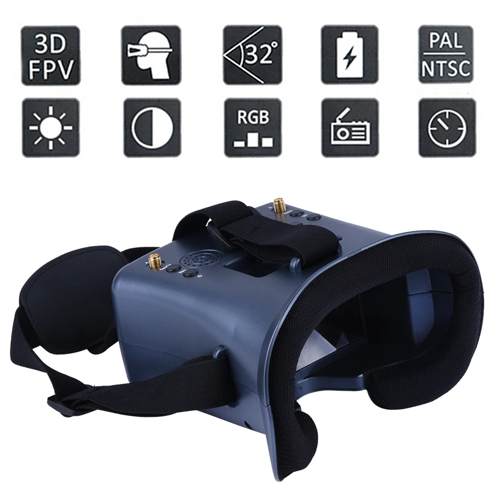 5.8G 40CH 4.3 Inch 800*480 Vid - Fpv Drone Goggles recensie en prijs
