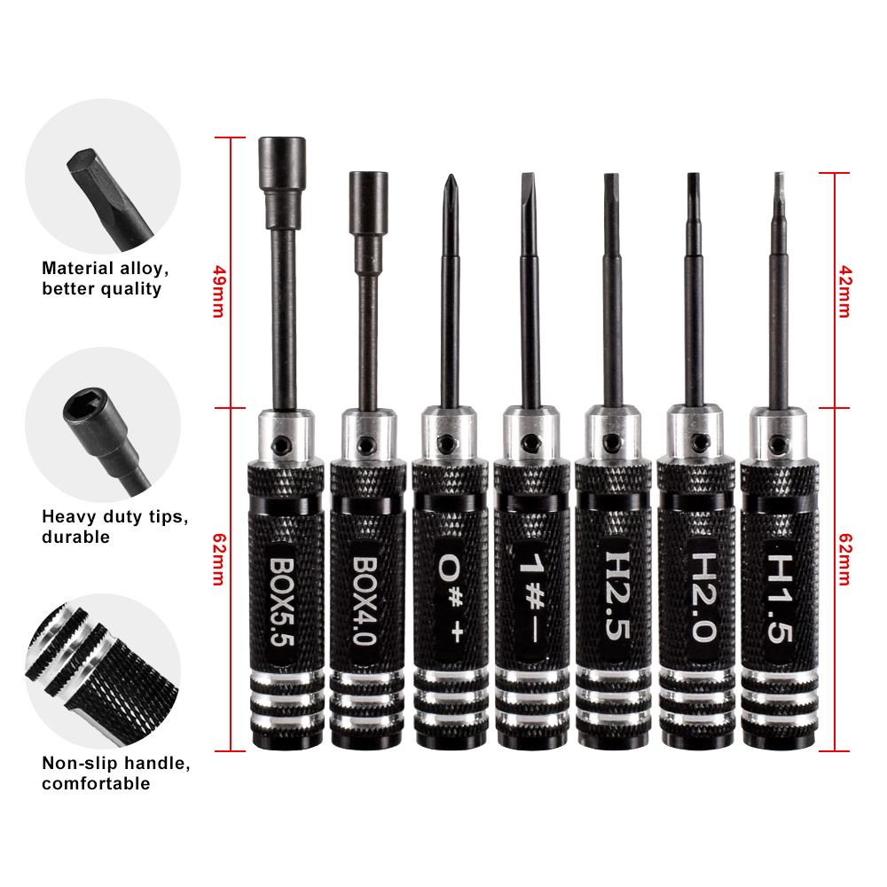 9IMOD RC Hex Driver Set Metale - Fpv Drone Tool Kit recensie en prijs