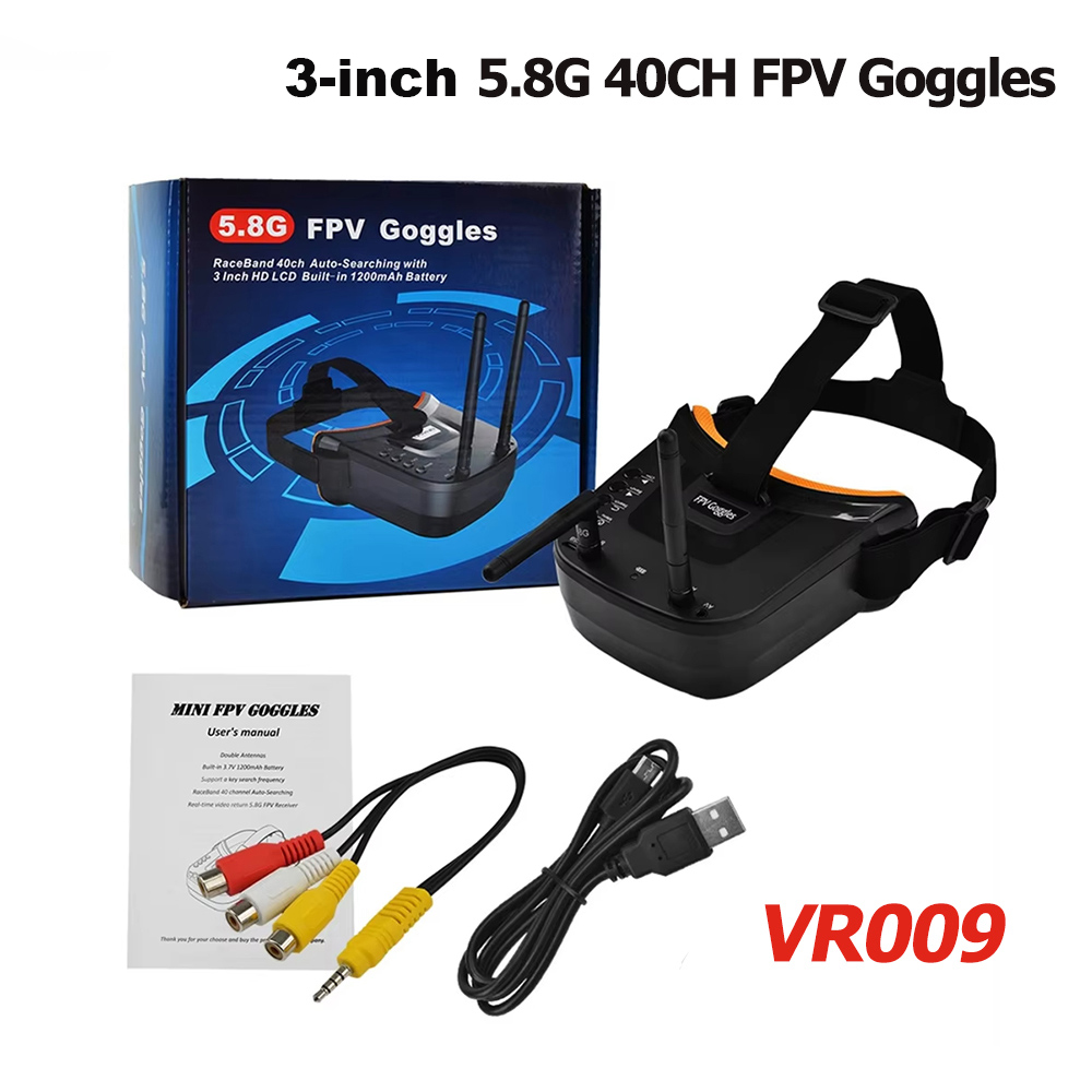 VR009 FPV-videobril 3 inch 480 - Fpv Drone Goggles recensie en prijs